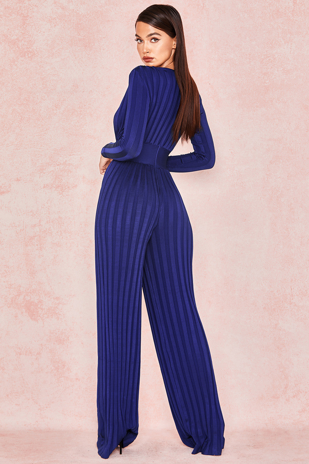 Bandage jumpsuit - Purple Willow