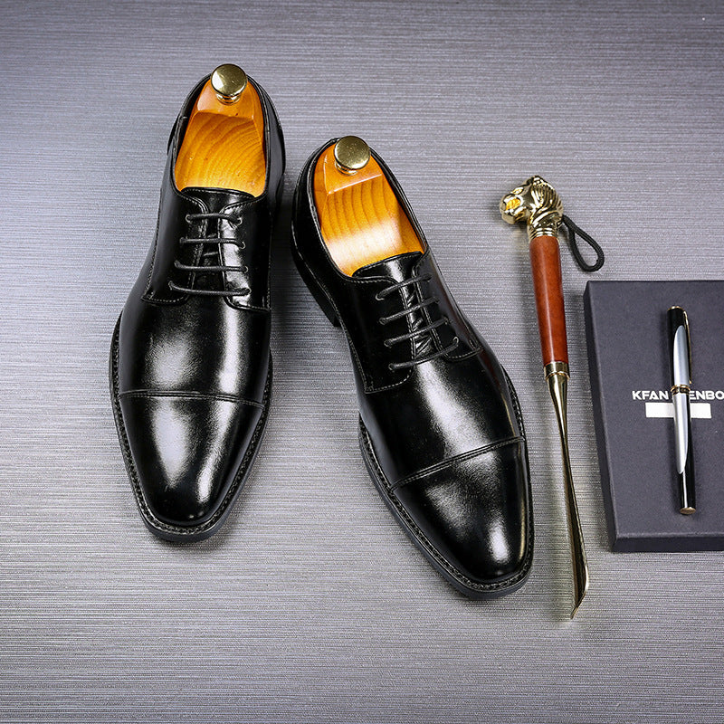 Men's British Style Business Shoes.