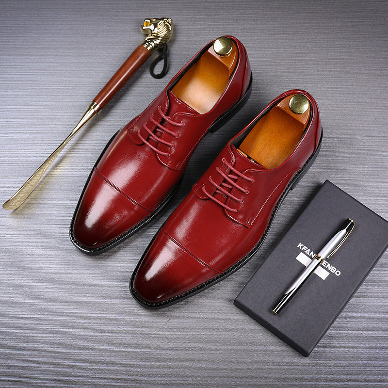 Men's British Style Business Shoes.