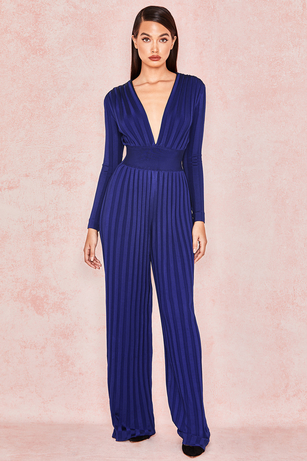 Bandage jumpsuit - Purple Willow