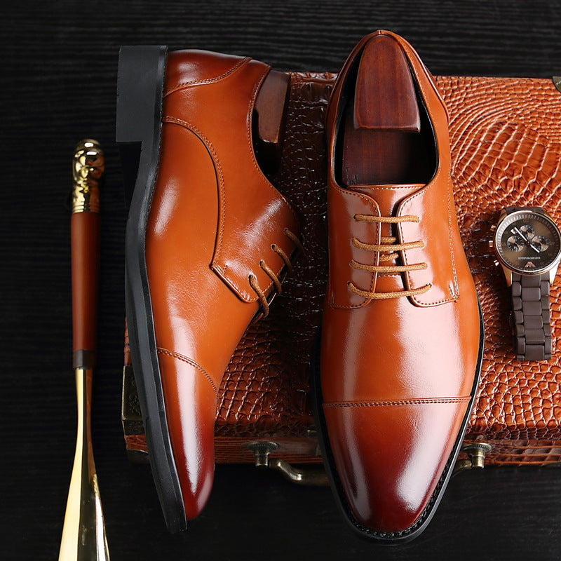 Men's British Style Business Shoes.