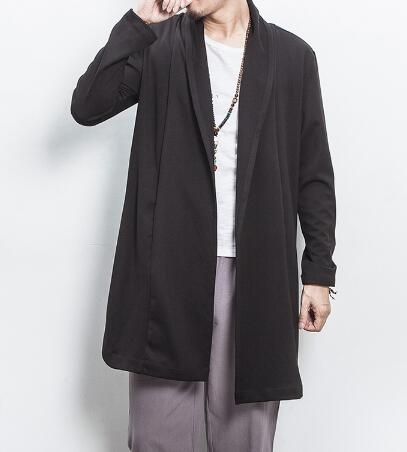 Men Cardigan - Purple Willow