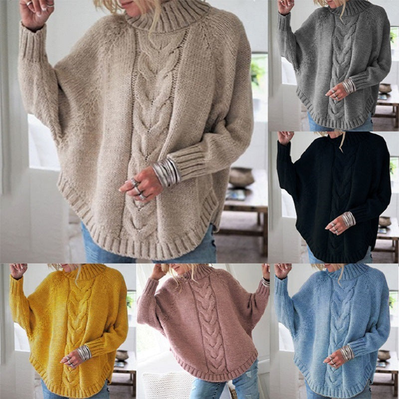 Pullover sweater women loose sweater