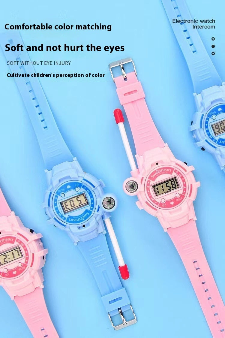 A Pair Of Children's Toy Walkie-talkie Watch Long-distance HD Wireless Call