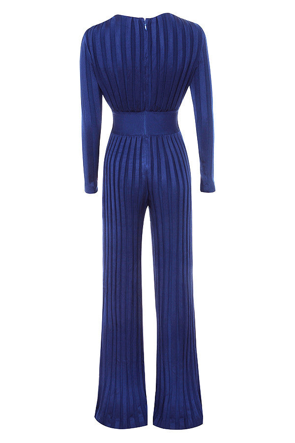 Bandage jumpsuit - Purple Willow