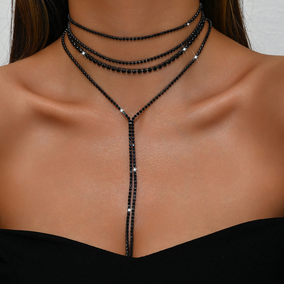 Chain Body Fashion Multi-layer Necklace