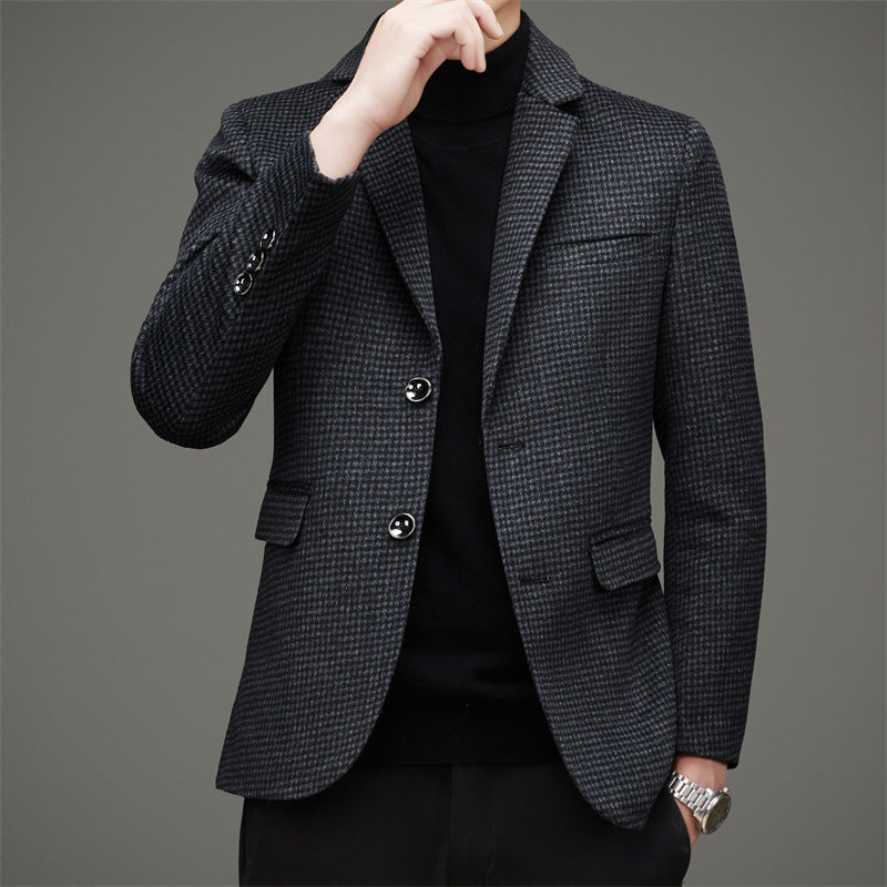 Autumn And Winter New Tweed Blazer