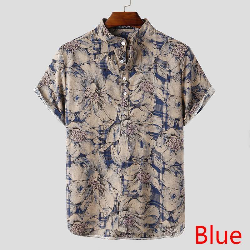 Fashion Personality New Hawaiian Men's Shirts