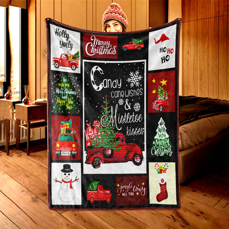 Christmas Halloween Printed Casual Blanket